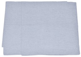 Βρεφικές Μαξιλαροθήκες 35X45 Σετ 2 Τεμ - White Line 100% Cotton Baby Blue