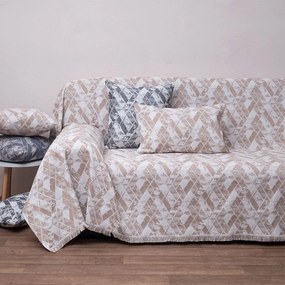 Ριχτάρι 1571 Beige Anna Riska Two-seater 180x240cm 100% Cotton