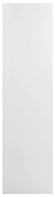 vidaXL Βιβλιοθήκη/Έπιπλο TV Γυαλιστερό Λευκό 36x30x143 εκ. Επεξ. Ξύλο