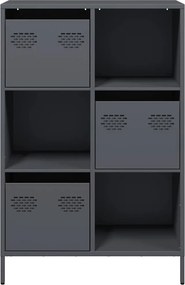 vidaXL Ντουλάπι Ανθρακί 68x39x103,5 εκ. από Χάλυβα