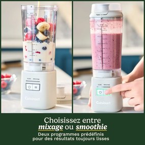 Μπλέντερ Κύπελλο Cuisinart PBL100E Blast&amp;Go 120 W Λευκό 500 ml