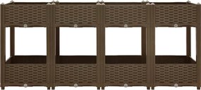 vidaXL Ζαρντινιέρα 160 x 40 x 71 εκ. από Πολυπροπυλένιο