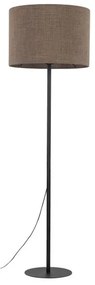 Επιδαπέδιο Φωτιστικό 1xE27 Ύφασμα Earth KT Lighting-16013-Καφέ 16013