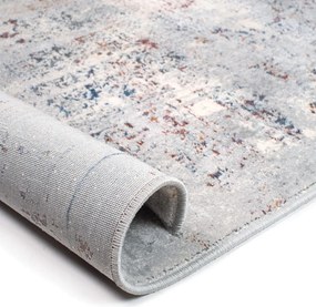 Χαλί Διαδρόμου (80x150) Βιοκαρπέτ Rialto P598F Cream/Grey