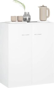 vidaXL Ντουλάπι Λευκό 60 x 30 x 75 εκ. από Επεξεργασμένο Ξύλο