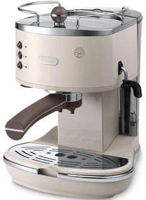 Delonghi Icona Vintage ECOV 311.BG Μηχανή Espresso 1100W Πίεσης 15bar Λευκή