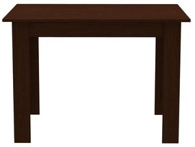 Τραπέζι Manka μελαμίνη σε wenge απόχρωση 110x80x77εκ 110x80x77 εκ.
