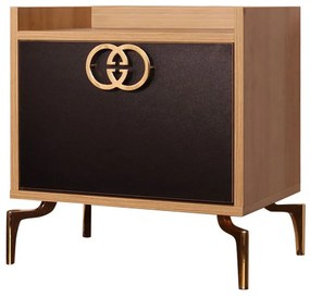 Κομοδίνο Festi 811MDD4133 50x59x40cm Sonoma-Wenge