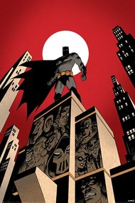Αφίσα Batman - Villain Skyline, (61 x 91.5 cm)