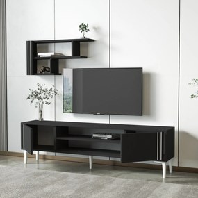 TV Unit Snow Set - Anthracite Anthracite