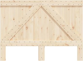 vidaXL Κεφαλάρι 140 x 104 εκ. από Μασίφ Ξύλο Πεύκου