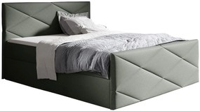 Επενδυμένο κρεβάτι Sergio Lux-Anthraki-200 x 200