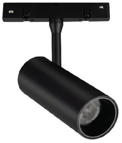 Σποτ Led Ento VK/04628/TR/DA/2/B/W Για Στρογγυλή Μαγνητική Ράγα Dali 48V 3000K 10W 640lm CRI>90 Για Διάμετρο 2m Black VKLed