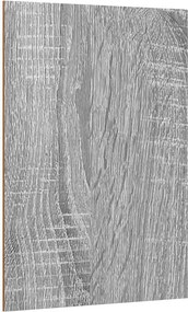 vidaXL Διακοσμητικά Πάνελ 12 τεμ. Γκρι Sonoma 21 x 30 x 0,27 εκ