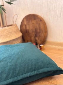 Stewehome Πολύ χρήσιμη βελούδινη θήκη πουφ μαξιλαριού δαπέδου 60x60 cm