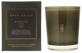 Αρωματικό Κερί Manor Classic Black Lily 190gr True Grace Φυτικό Κερί
