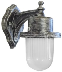 Απλίκα Φωτιστικό Τοίχου ασημί  Aris SLP-600B Heronia-07-1257-Ασημί 07-1257