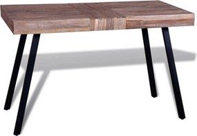 vidaXL Τραπέζι από Ανακυκλωμένο Ξύλο Teak