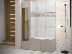 Έπιπλο υποδοχής Orion-Γκρεζ - Λευκό