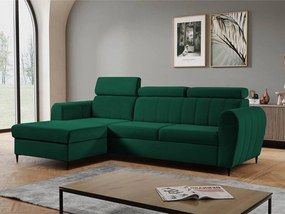 Γωνιακός καναπές Forio mini-Prasino-Αριστερή