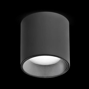 Φωτιστικό Οροφής - Spot Nitro Round 342795 D04 2700K 290lm 4,2x5,2cm Black Ideal Lux