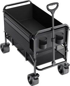 VEVOR Double Decker Wagon Collapsible 300L &amp; 450 lbs Heavy Duty Folding Cart