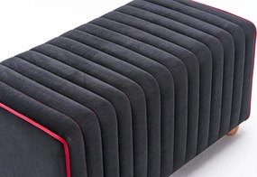 Pouffe Mabel Puf - Black Anthracite
Pink