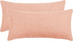 vidaXL Κάλυμμα Μαξιλαριού 2 pcs HEERLEN Ροζ 40 x 70 cm Μπουκλέ