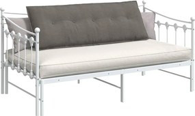 vidaXL Μαξιλάρι Πλάτης Ανοιχτό γκρι 140 x 50 x 19 cm