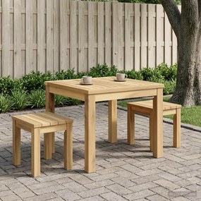 vidaXL Τραπεζάκι σαλονιού Λευκός Χρωματισμός 49 x 48,5 x 36 cm