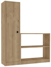 Παπουτσοθήκη Daisy 495SSE1809 100x29,6x120cm Oak Μοριοσανίδα, Μελαμίνη