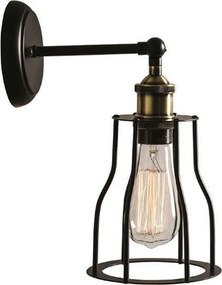 Απλίκα Τοίχου Aca Sotis KS1342W151BKACA Black
