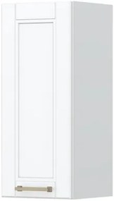 Ντουλάπι κρεμαστό Tahoma V7-30-1K-Λευκό ματ - 30.00Χ32.00Χ72.00cm