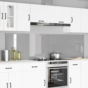 vidaXL Πίσω Πάνελ Κουζίνας 2 pcs Ανοιχτό γκρι 110 x 60 cm