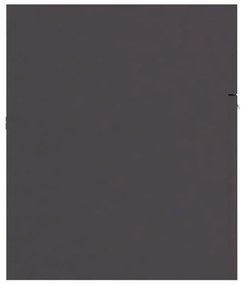 Ντουλάπι Νιπτήρα Γκρι 100 x 38,5 x 46 εκ. από Επεξ. Ξύλο - Γκρι