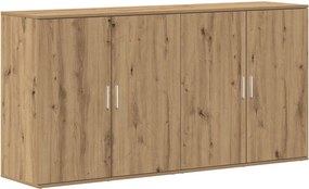 vidaXL Πλαϊνό γραφείο 2 pcs Artisan Oak 79 x 38 x 80 εκ.