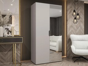 Ντουλάπα Malaga plus δίφυλλη-Cashmere