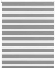 vidaXL Σύστημα Σκίασης Ρόλερ Zebra Γκρι 120 x 175 εκ.