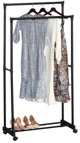 Έπιπλο Εισόδου ArteLibre SOUTHMERE Μαύρο Μέταλλο 74.5x39x157cm