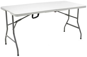 Professional catering table Rodeo folding white granite 183x76x74 183x76x74 εκ.