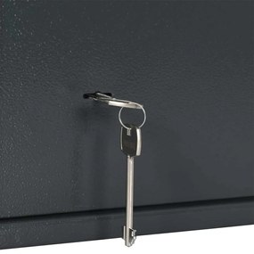 vidaXL Χρηματοκιβώτιο με κλειδαριά 25 x 35 x 25 εκ