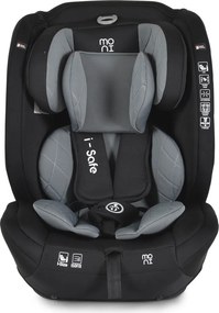 Κάθισμα Αυτοκινήτου ISOfix (76-150εκ. Ύψος) Moni i-Safe i-Size Grey