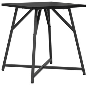 vidaXL Σετ βοηθητικά τραπεζάκια 2 pcs Μαύρη δρυς 50 x 50 x 50 cm