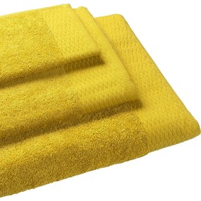 Πετσέτα LOOP YELLOW Πετσέτα προσώπου: 50 x 90 εκ.