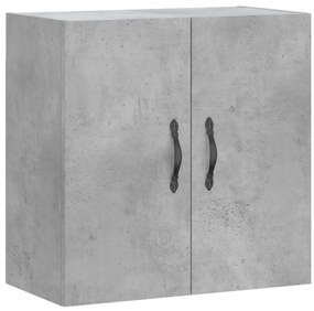 vidaXL Ντουλάπι Τοίχου Γκρι Σκυροδέματος 60x31x60 εκ. Επεξεργ. Ξύλο