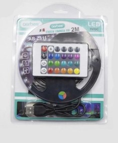 Aerbes Ταινία LED RGB Μήκους 2m με Τηλεχειριστήριο AB-Z811