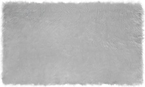 vidaXL Χαλί από τεχνητό πρόβειο δέρμα TAFALLA Γκρι 100 x 200 cm