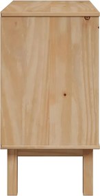 vidaXL Ντουλάπι Διαδρόμου OTTA 75x40x75 εκ. από Μασίφ Ξύλο Πεύκου