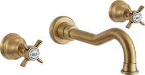 Bugnatese Princeton Bronze 869 - Εντοιχιζόμενη μπαταρία νιπτήρα