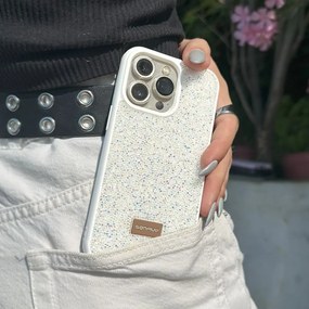 Θήκη Lux Diamond Sonique Apple iPhone 16 Pro Λευκό
